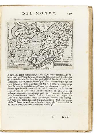 (MINIATURE ORTELIUS.) Pietro Maria Marchetti, ed. Il Theatro del Mondo di Abraamo Ortelio.